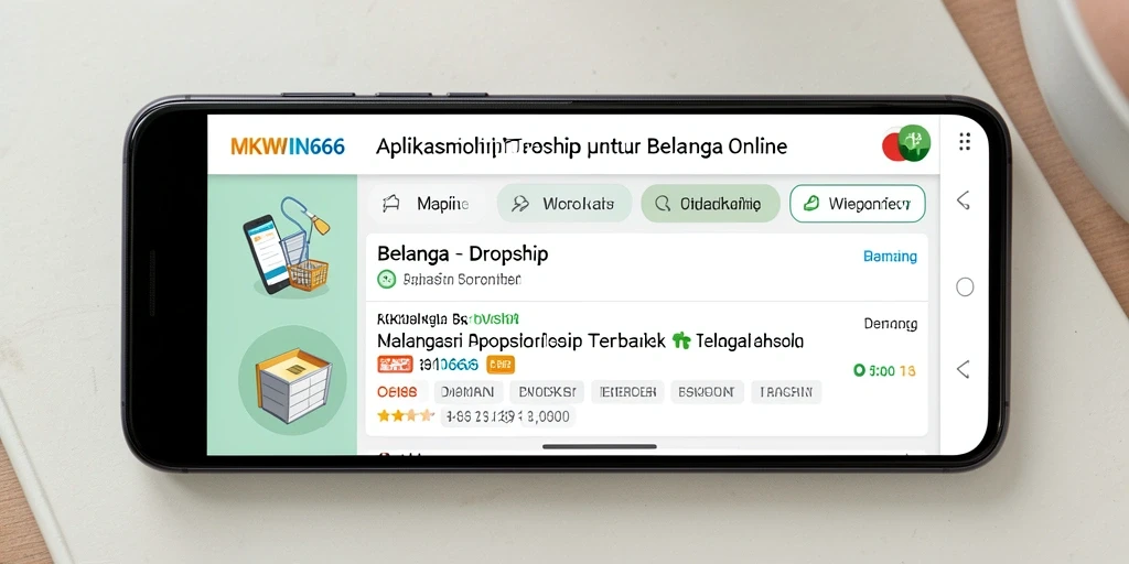 Tampilan antarmuka aplikasi MKWIN666 yang intuitif dan user-friendly.