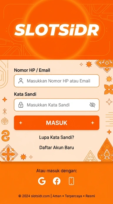 Panduan Masuk Akun slotsidr untuk Pengguna Android